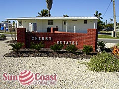 Cherry Estates Community Sign